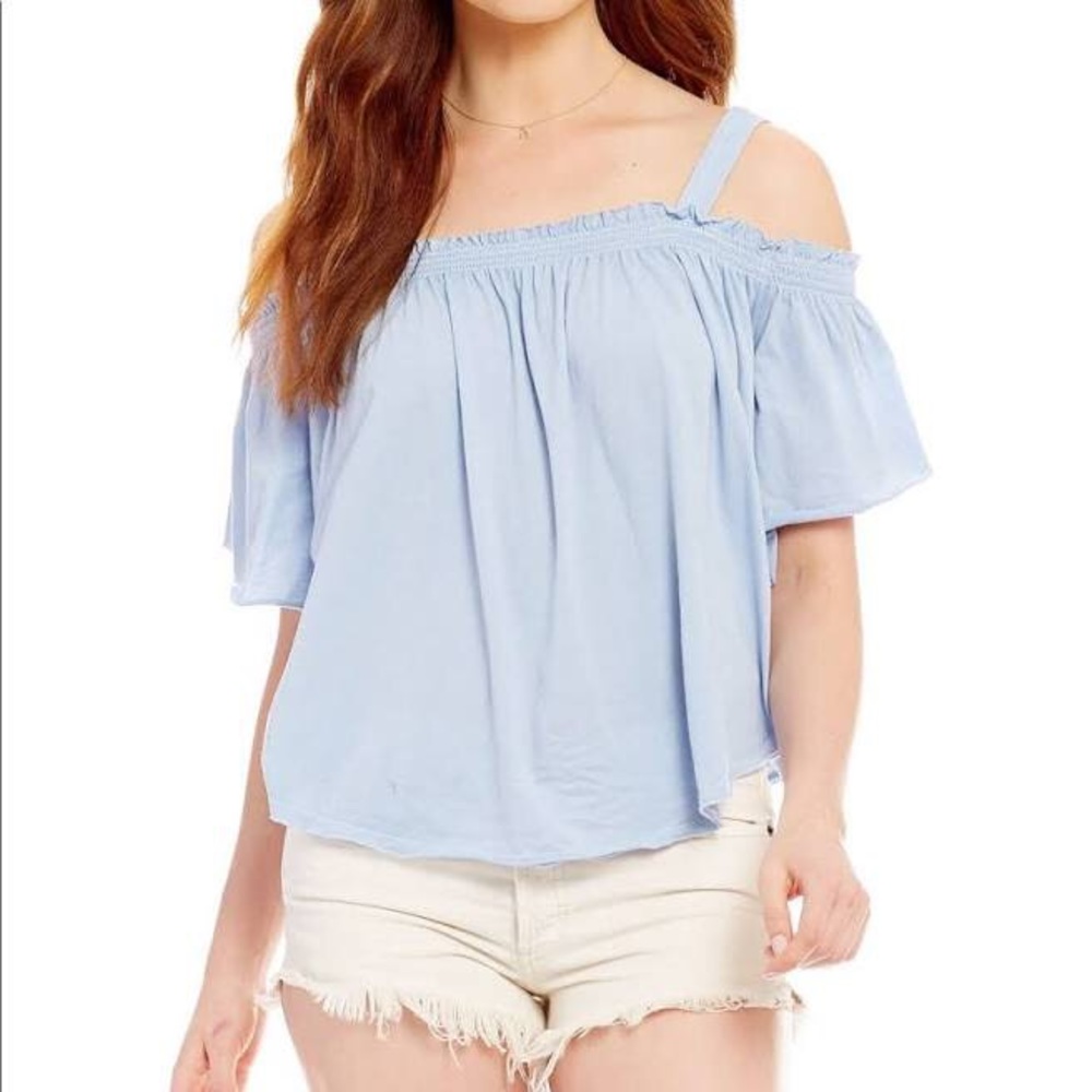 *Never Worn* Free People Top in Sky